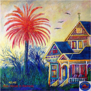 Blue House In Alameda