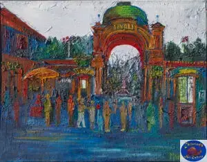Bright Spring Day in Tivoli
