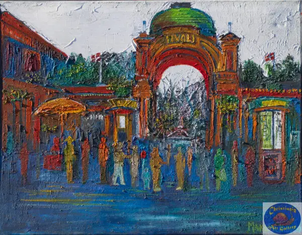 Bright Spring Day in Tivoli