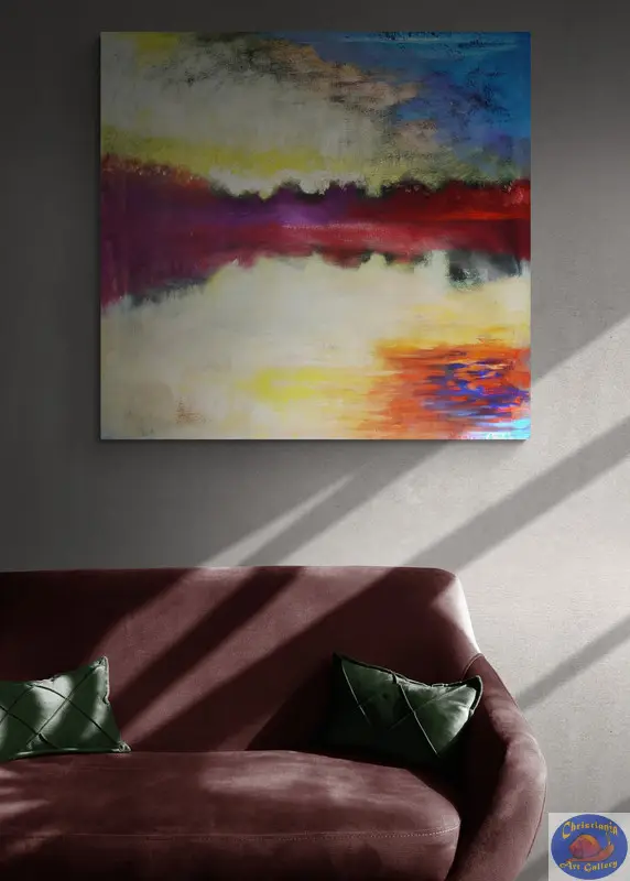 Morning Light in Christiania, Oil on canvas, Marios Orozco