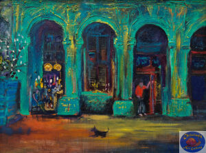 MALECÓN HAVANA CUBA, 86X60 CM, Oil on canvas, Marios Orozco