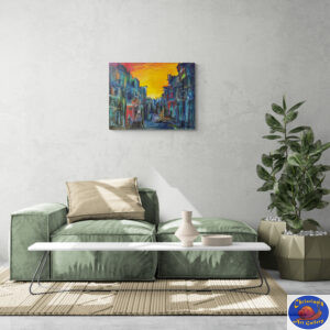 HAVANA IN THE MORNING, 100X78 CM, Oil on canvas, Marios Orozco