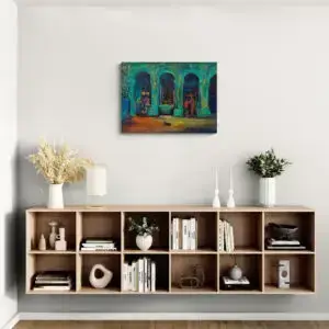 Malecón Havana Cuba，86X60 CM，布面油画，作者马里奥斯-马里奥斯-奥罗斯科，克里斯蒂尼亚艺术画廊