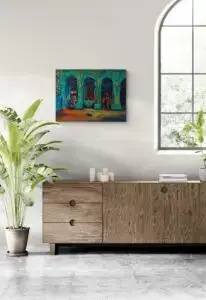 Malecón Havana Cuba，86X60 CM，布面油画，作者马里奥斯-马里奥斯-奥罗斯科，克里斯蒂尼亚艺术画廊