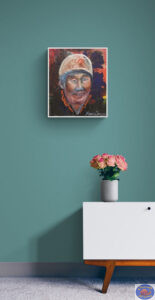 Portrait of Eru (Aeroplane) Dynamit Harry by Marios Orozco.