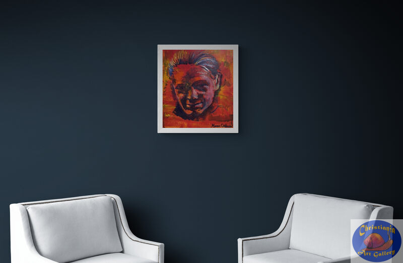 Cykel Jørgen Oil painting by Marios Orozco