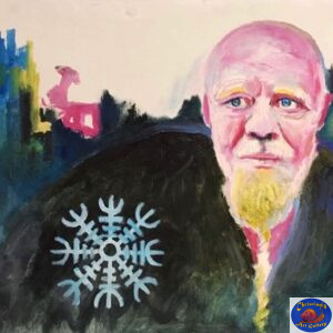 Dori, portrait by Marios Orozco