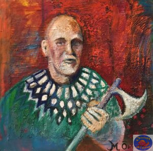 Portrait of Gamle Niels by Marios Orozco