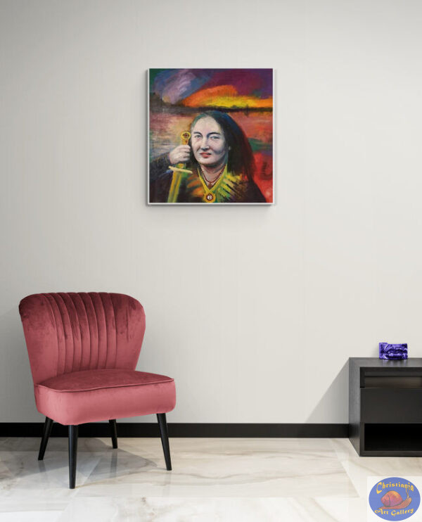 Portrait of Hannah West by Marios Orozco