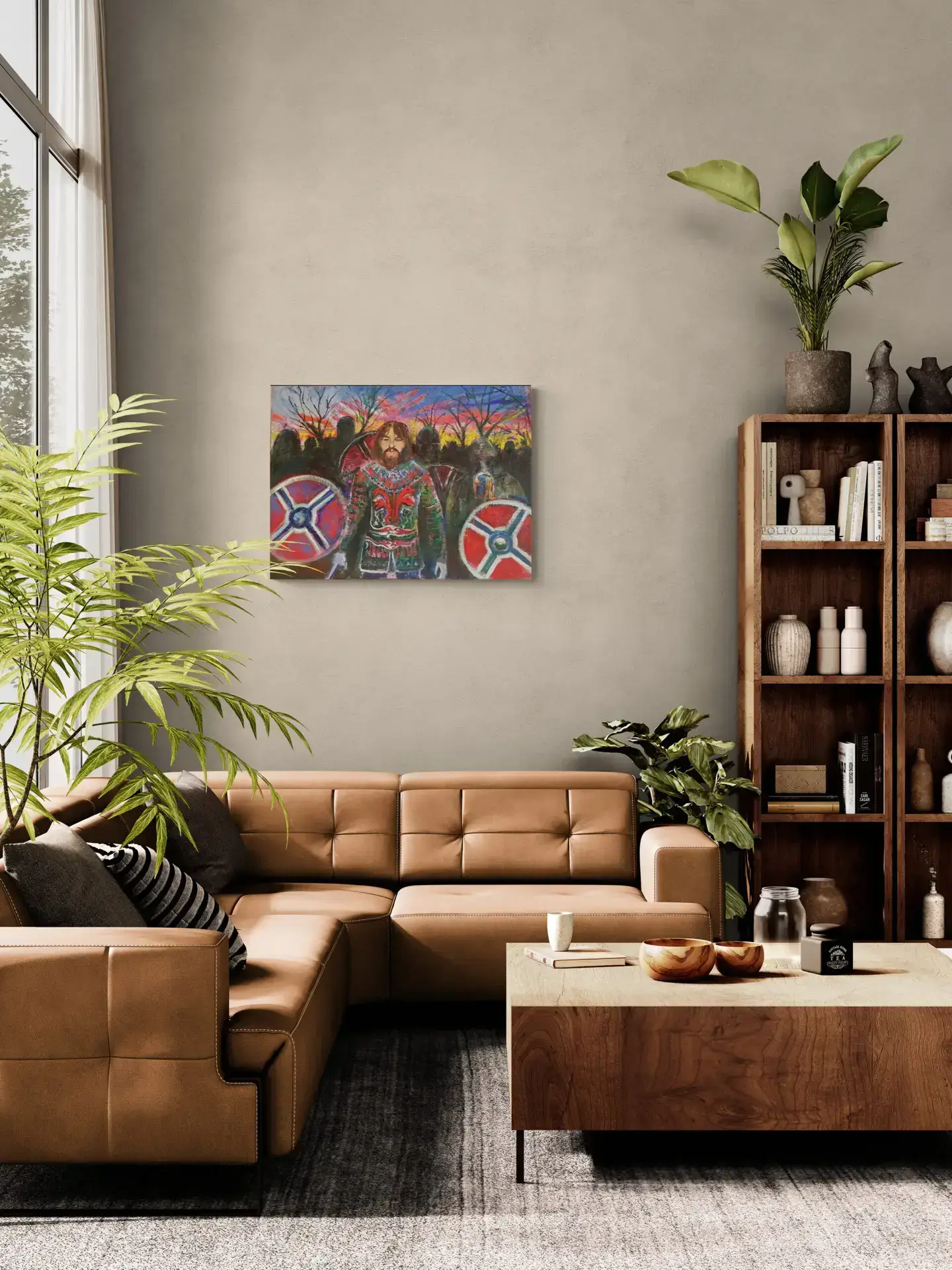 Arne, 101X75 CM, Oil on canvas, by Marios Orozco, Christiania Art Gallery