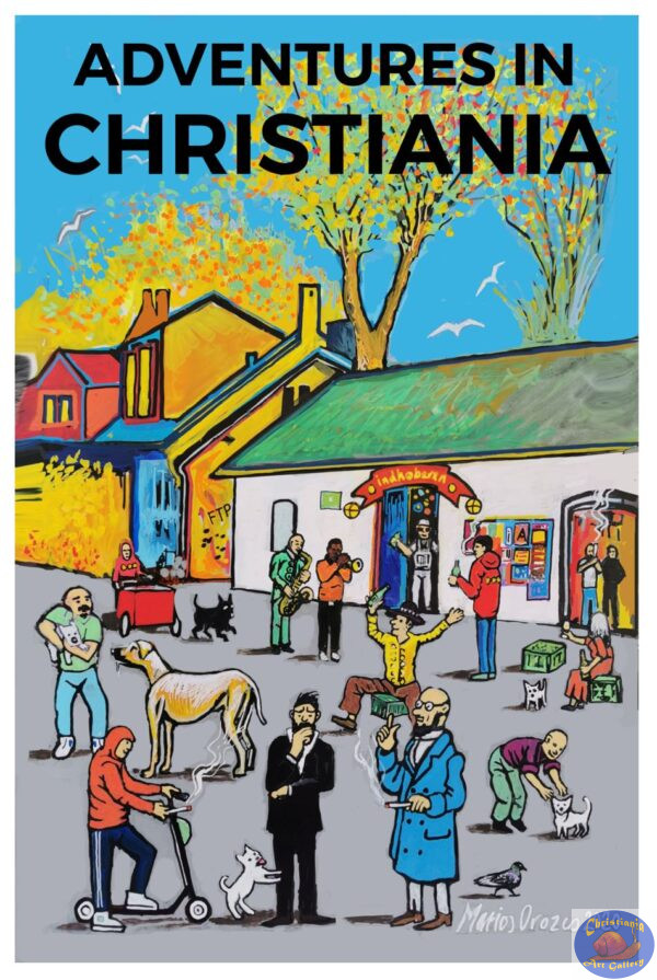 Adventures in Christiania Posters A-Series Posters Size: 61X43 CM