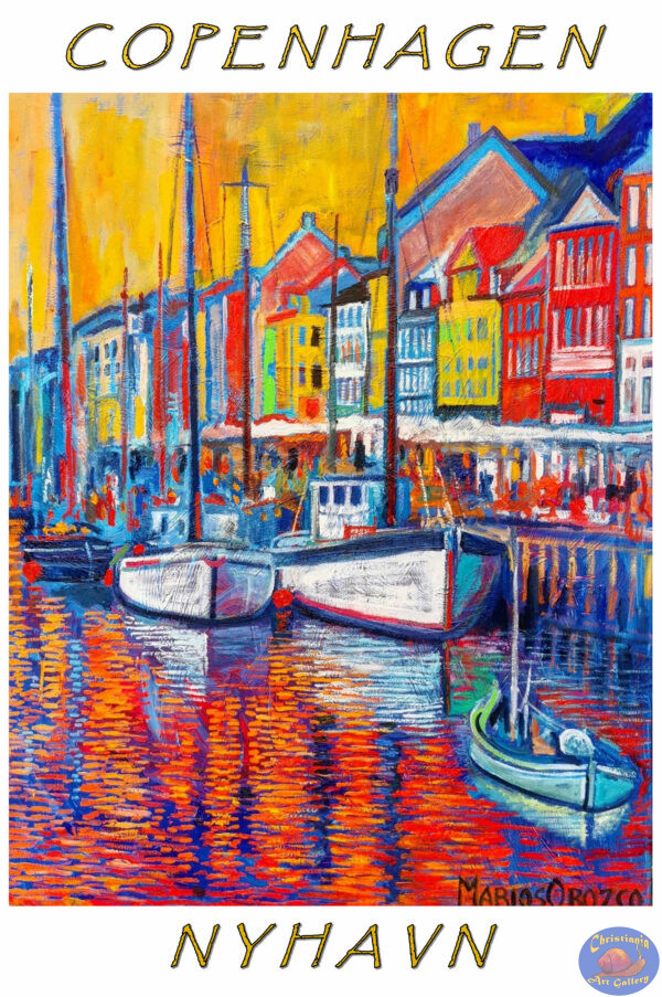 Copenhagen Posters B-Series Posters Size: 61X43 CM