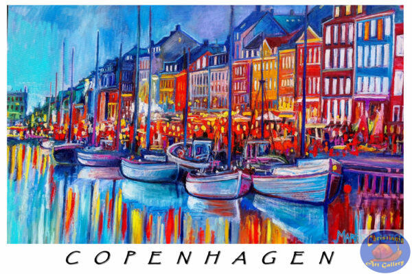 Copenhagen Posters B-Series Posters Size: 61X43 CM