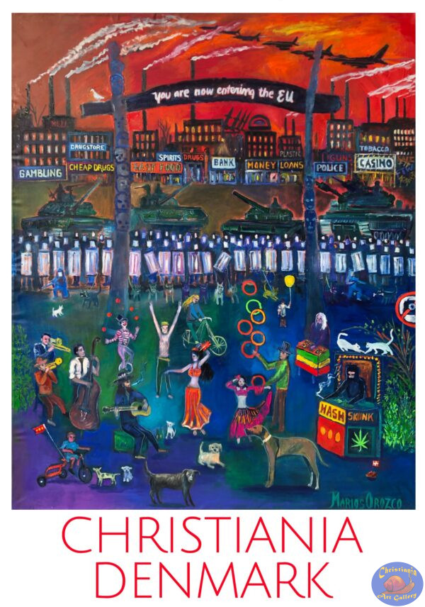 Christiania Posters C-Series Posters Size: 61X43 CM
