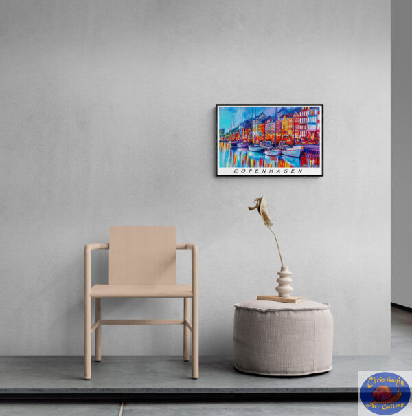 Copenhagen Posters B-Series Posters Size: 61X43 CM