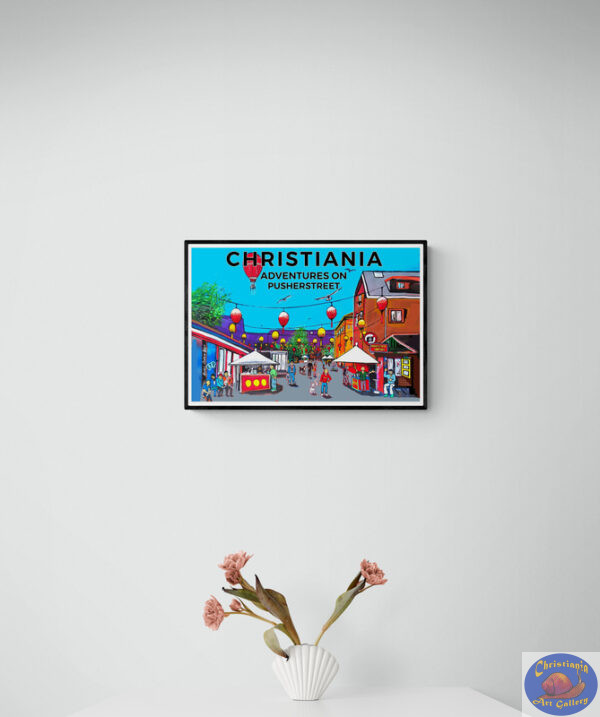 Adventures in Christiania Posters A-Series Posters Size: 61X43 CM