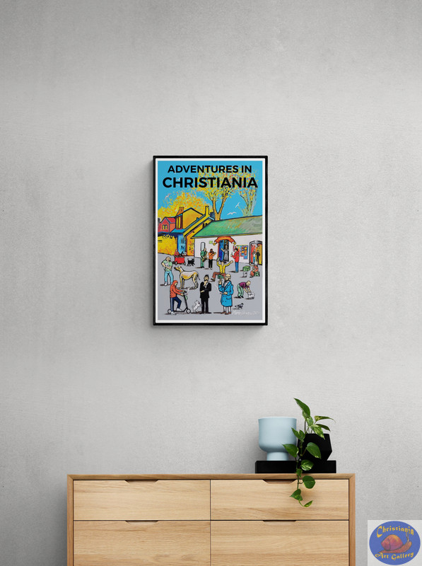 Adventures in Christiania Posters A-Series Posters Size: 61X43 CM