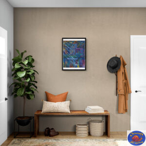 The Hidden World Poster, 43X61 CM, By Marios Orozco, Christiania Art Gallery