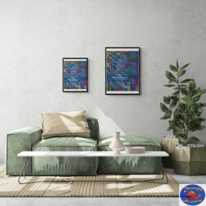 The Hidden World Poster, Both Sizes, By Marios Orozco, Christiania Art Gallery