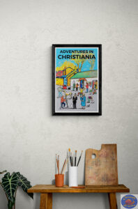 Adventures in Christiania Posters A-Series Posters Size: 61X43 CM