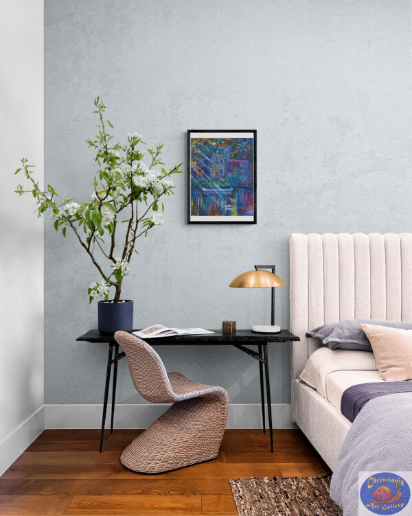 The Hidden World Poster, 43X61 CM, By Marios Orozco, Christiania Art Gallery