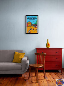 Adventures in Christiania Posters A-Series Posters Size: 61X43 CM