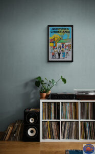 Adventures in Christiania Posters A-Series Posters Size: 61X43 CM
