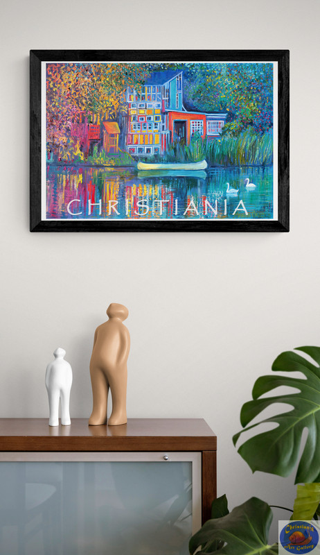 Christiania Posters C-Series Posters Size: 61X43 CM