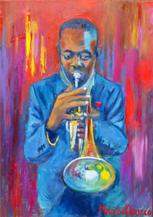 David Dunbar P.T.J., 60X85 CM, Oil on canvas, Marios Orozco, Christiania Art Gallery