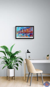 Copenhagen Posters B-Series Posters Size: 61X43 CM
