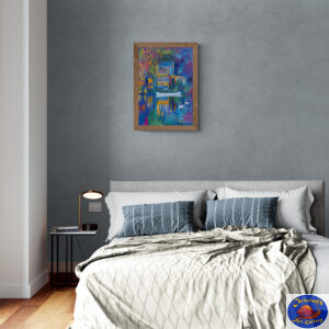 C3 Poster, Poster of the Windowhouse in Christiania by Marios Orozco