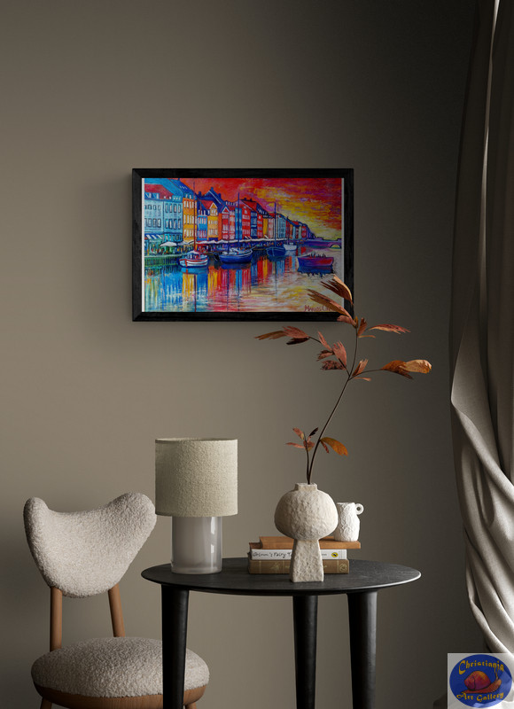 Copenhagen Posters B-Series Posters Size: 61X43 CM