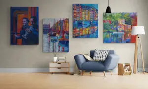 Big Paintings 90-149 CM