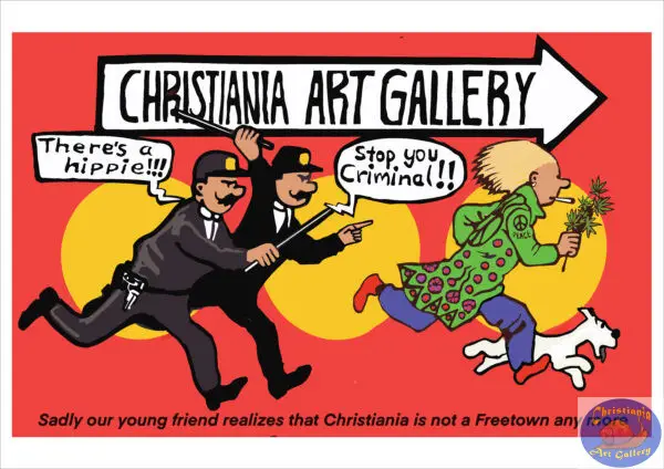 C21 Poster, A1+ 86,3X61 CM, Photo Luster Paper, Christiania Art Gallery