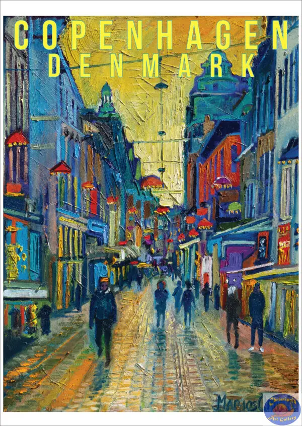 B25 Poster, A1+ 86,3X61 CM, Photo Luster Paper, Christiania Art Gallery
