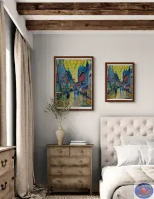 B25 Poster, Sizes A1+ & A2+, Photo Luster Paper, Christiania Art Gallery