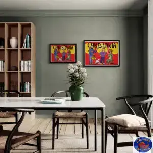 C23 Poster, Sizes A1+ & A2+, Photo Luster Paper, Christiania Art Gallery