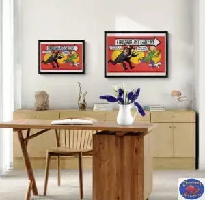 C21 Poster, Sizes A1+ & A2+, Photo Luster Paper, Christiania Art Gallery