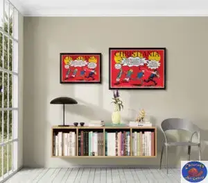 C24 Poster, Sizes A1+ & A2+, Photo Luster Paper, Christiania Art Gallery