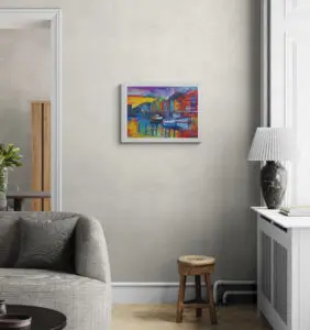 B27 Poster, Size A2+ Photo Luster Paper, Christiania Art Gallery