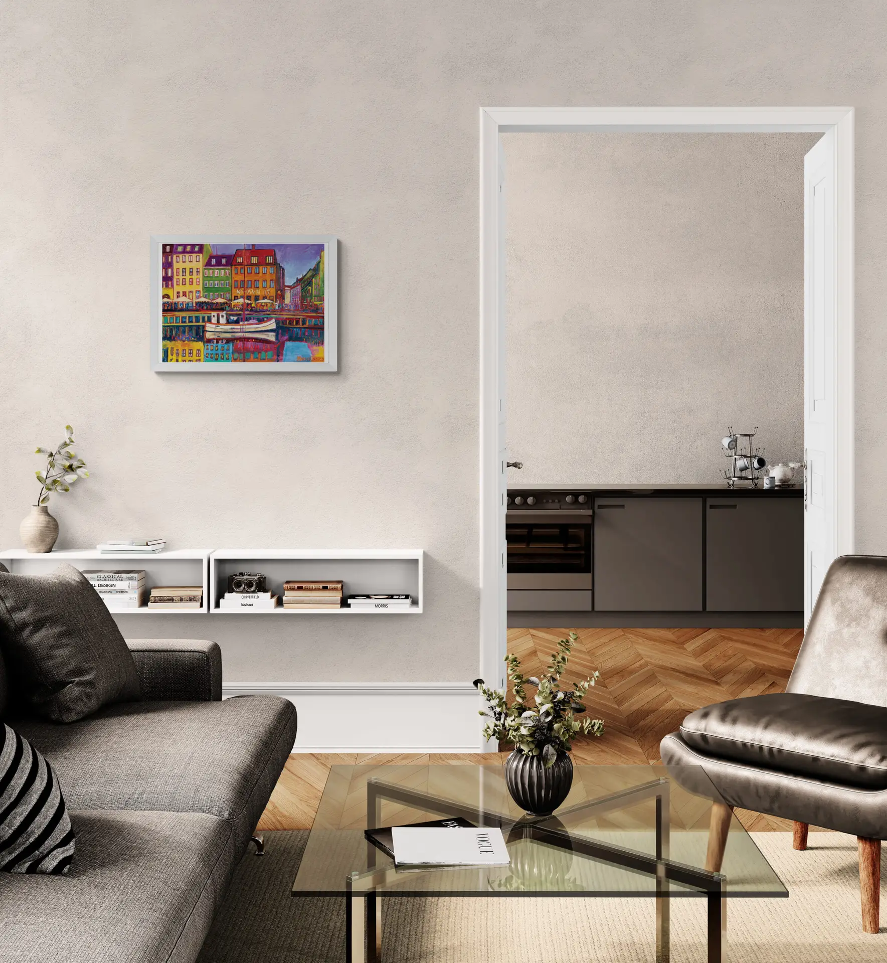 B26 Poster, Size A2+ Photo Luster Paper, Christiania Art Gallery