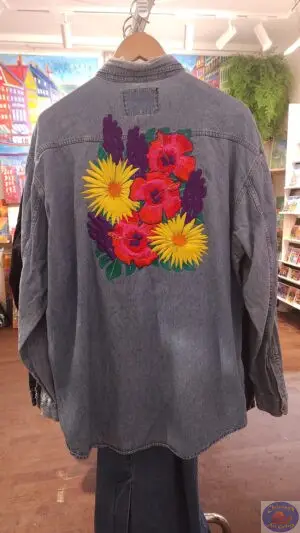 Just Flowers, OZO CPH, Artwear, By Stephanie Orozco, Christiania Art Gallery