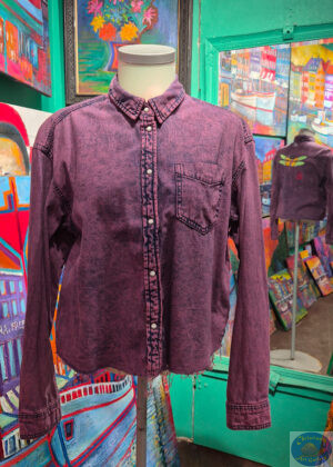 Purple Dragonfly, OZO Copenhagen Artwear, Art & Design by Marios & Stephanie Orozco