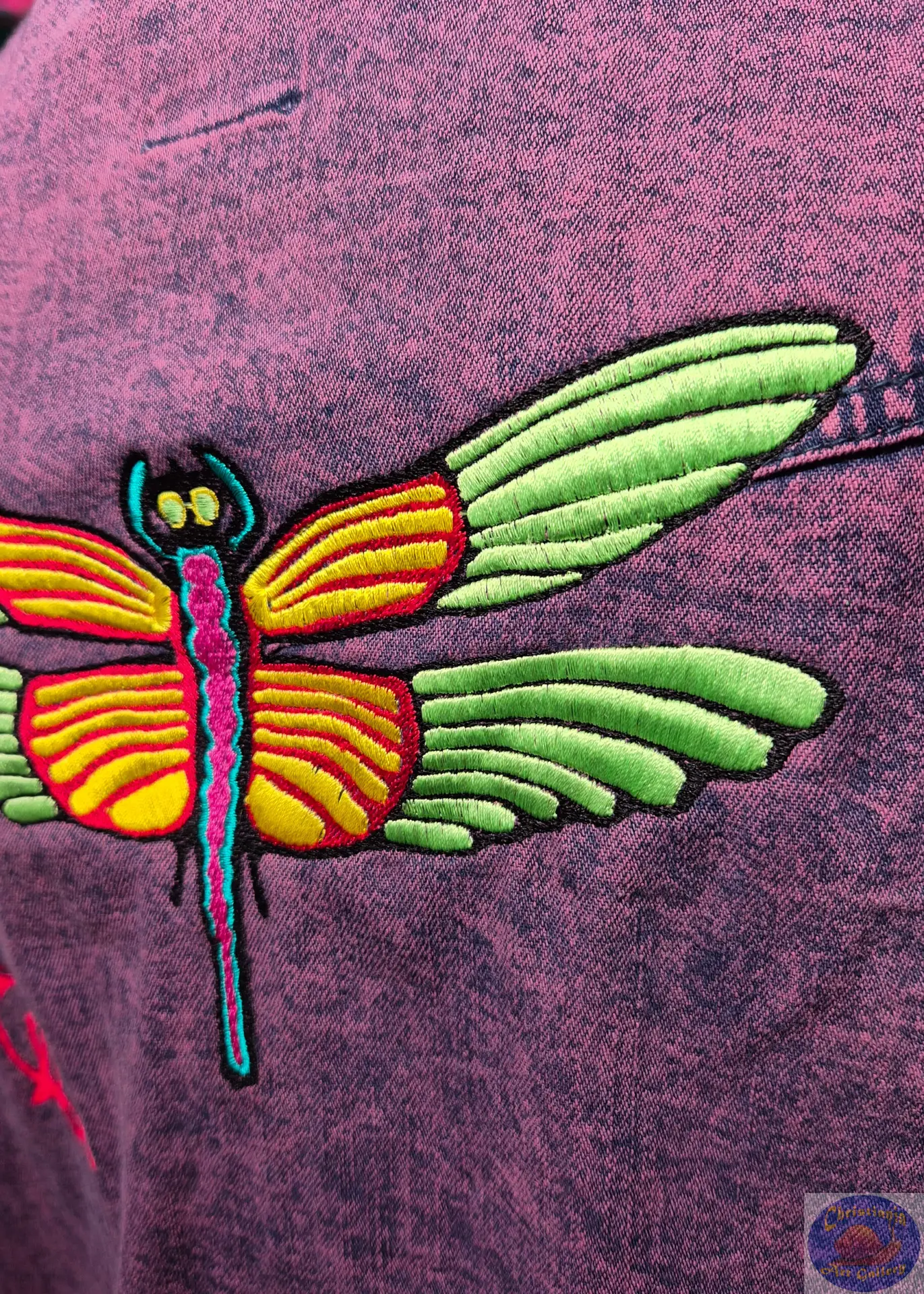 Purple Dragonfly, OZO Copenhagen Artwear, Art & Design by Marios & Stephanie Orozco