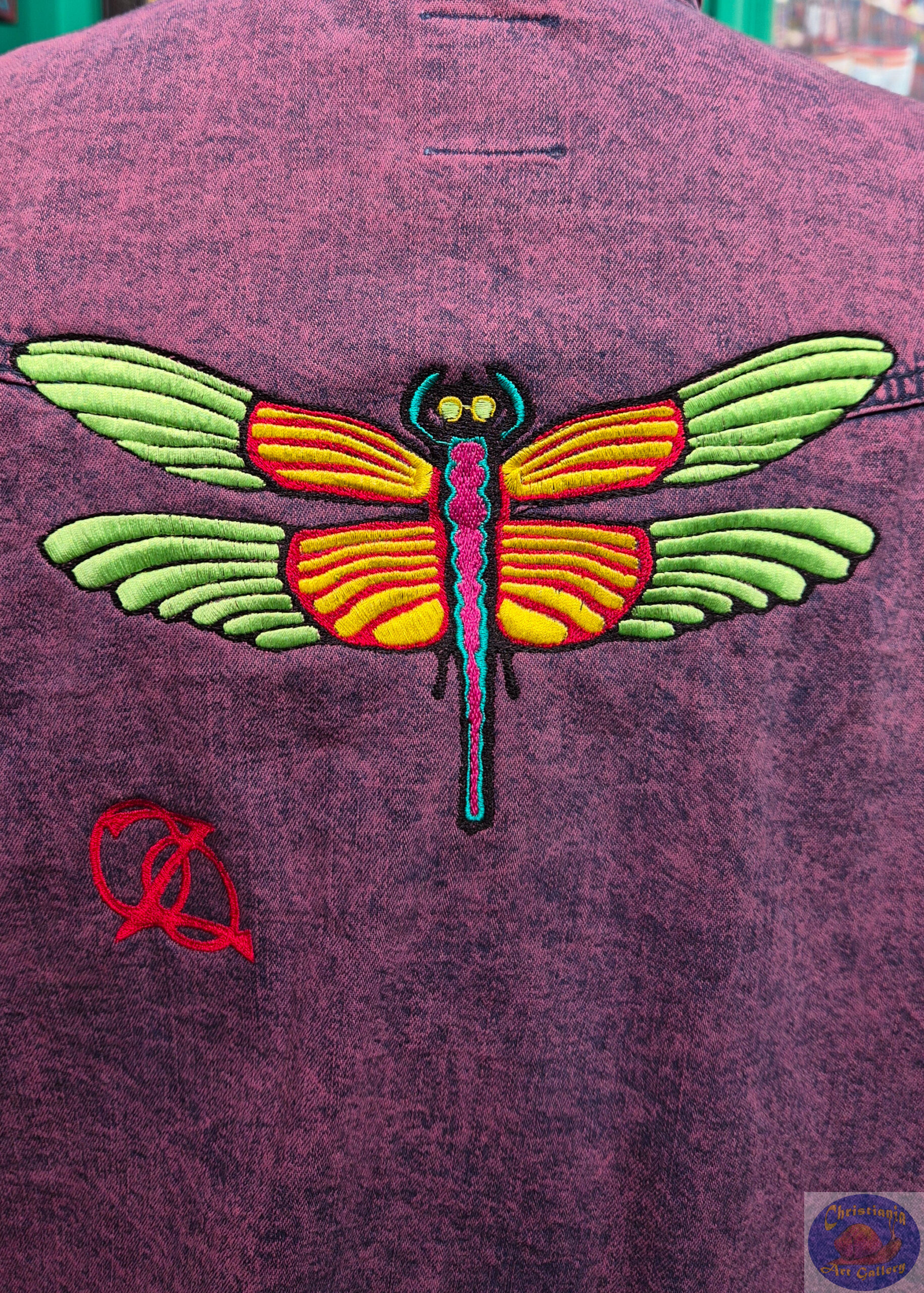 Purple Dragonfly, OZO Copenhagen Artwear, Art & Design by Marios & Stephanie Orozco