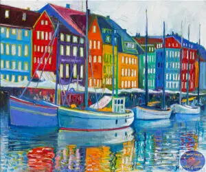 Pale Morning, 120X100 CM, Oil on canvas, By Marios Orozco, Painted in September 2026, Christiania Art Gallery