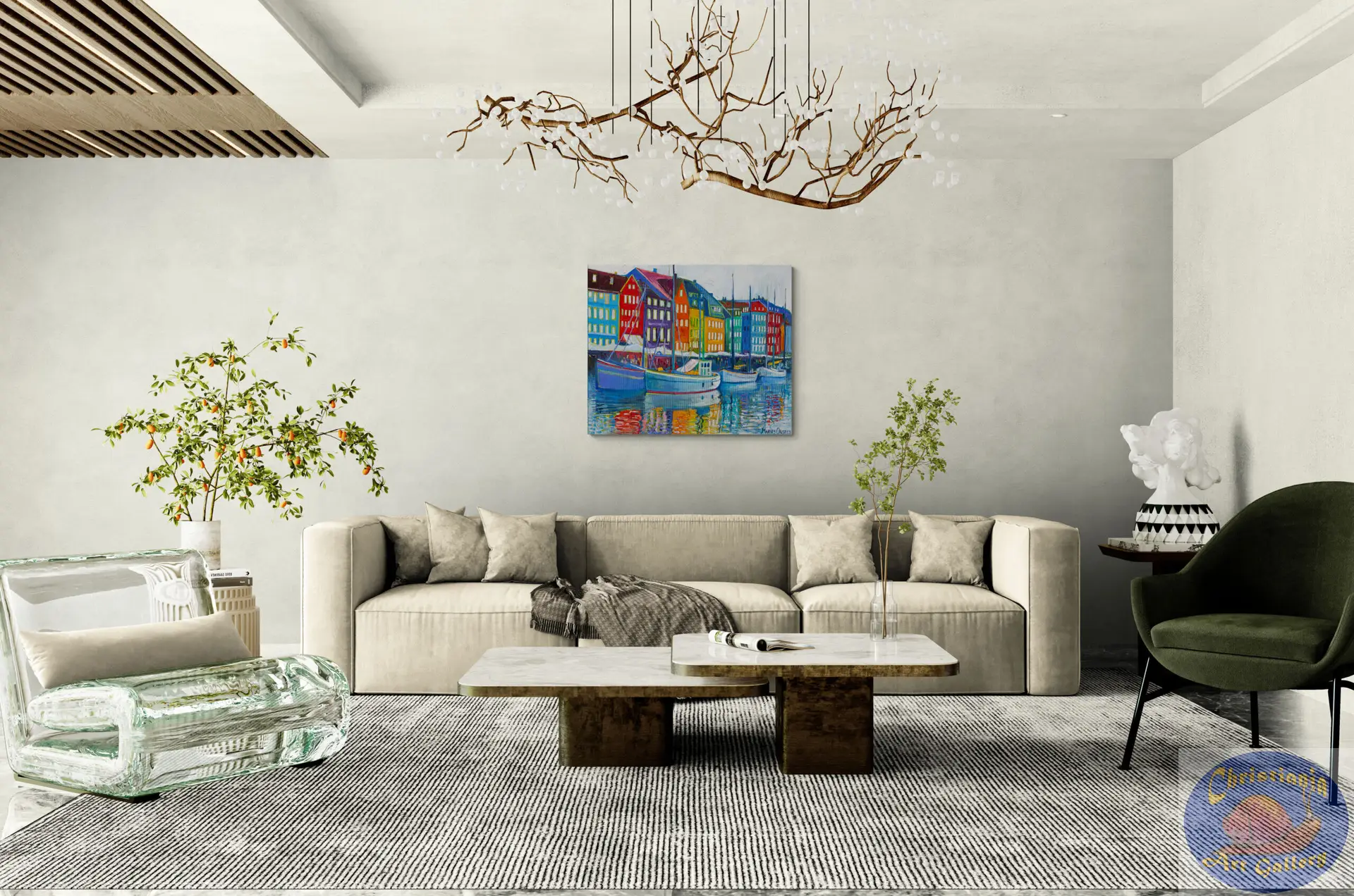 Pale Morning, 120X100 CM, Oil on canvas, By Marios Orozco, Painted in September 2026, Christiania Art Gallery