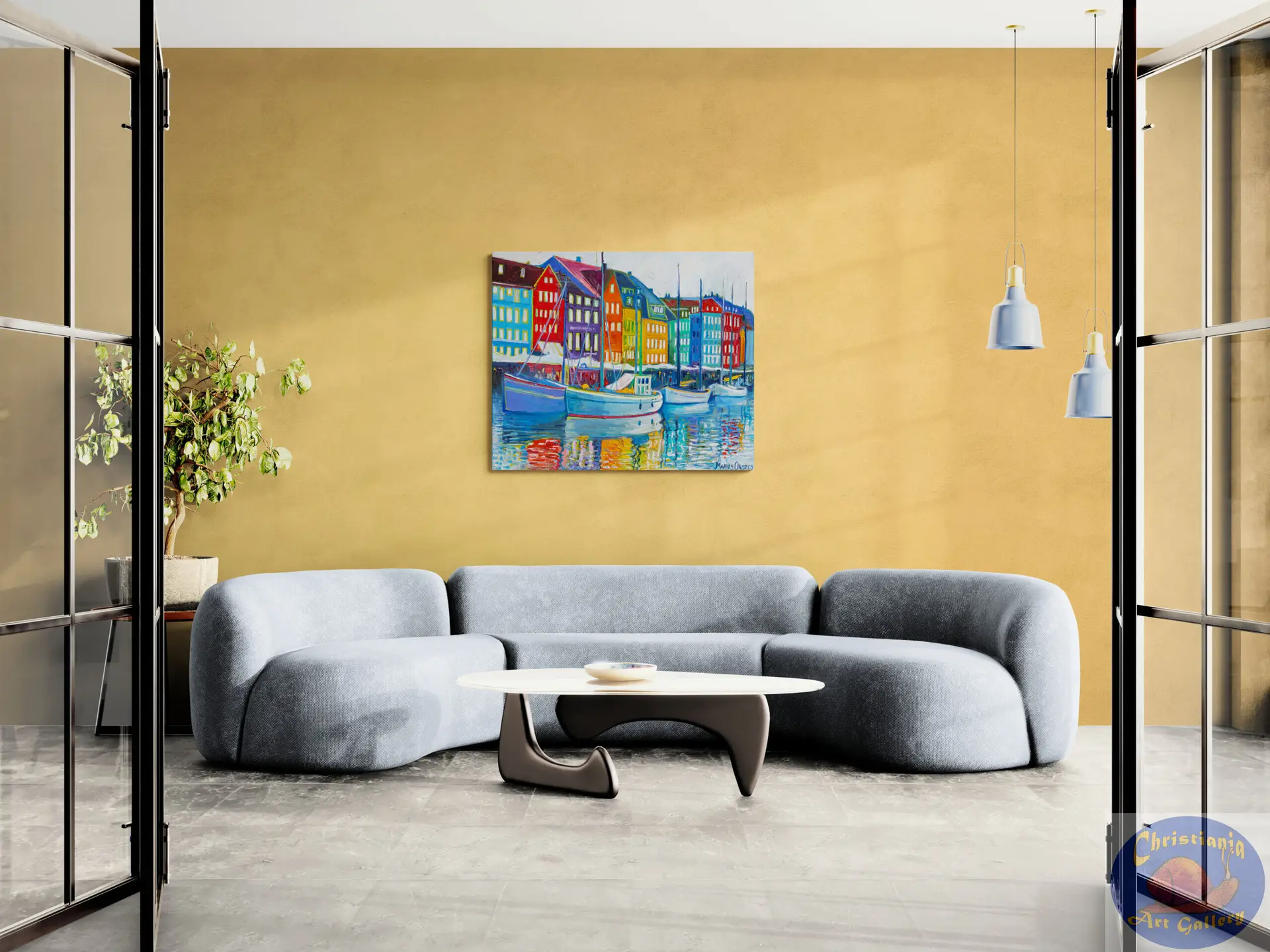 Pale Morning, 120X100 CM, Oil on canvas, By Marios Orozco, Painted in September 2026, Christiania Art Gallery
